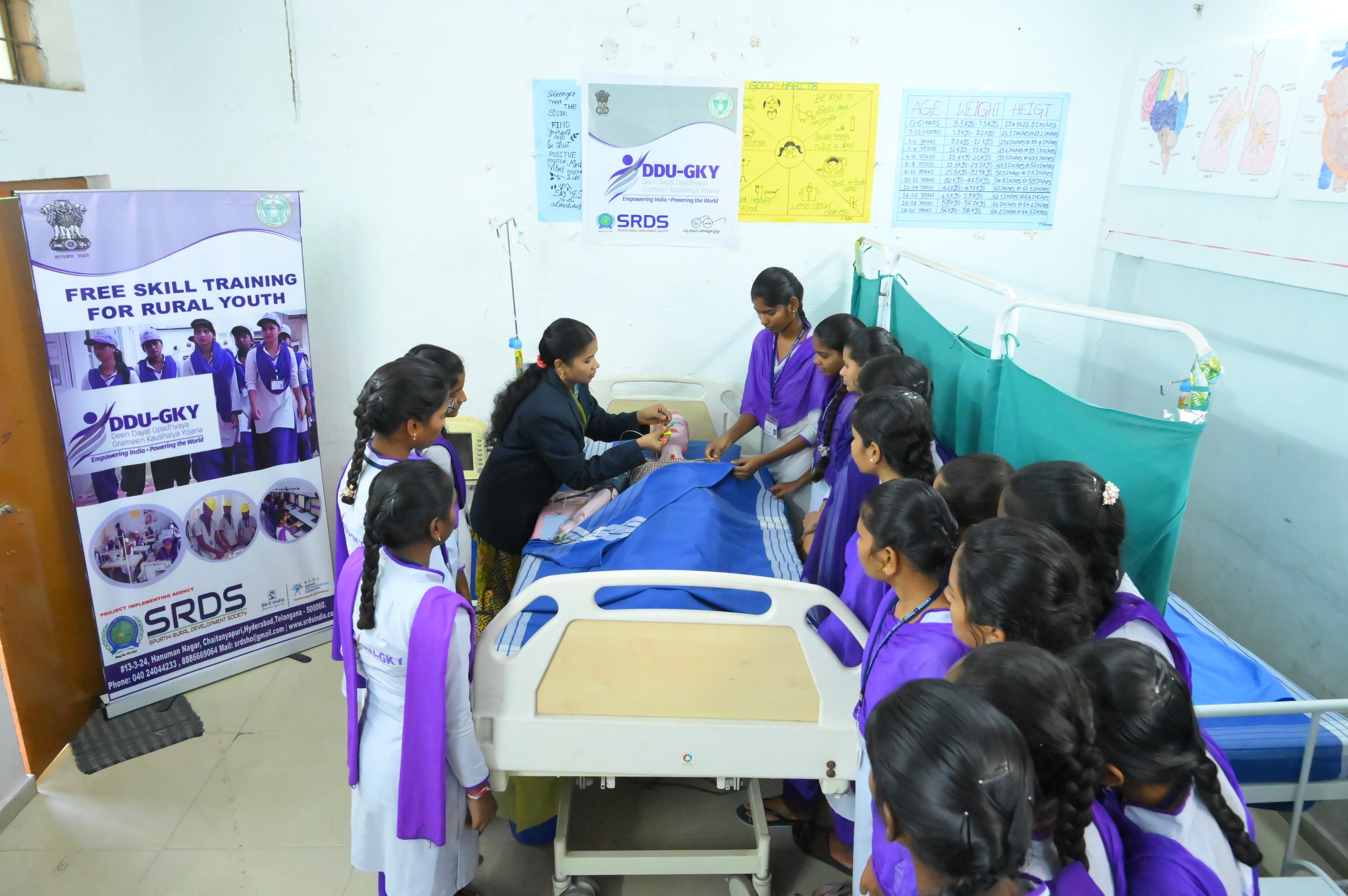 General Duty Assistant (GDA) training at SRDS